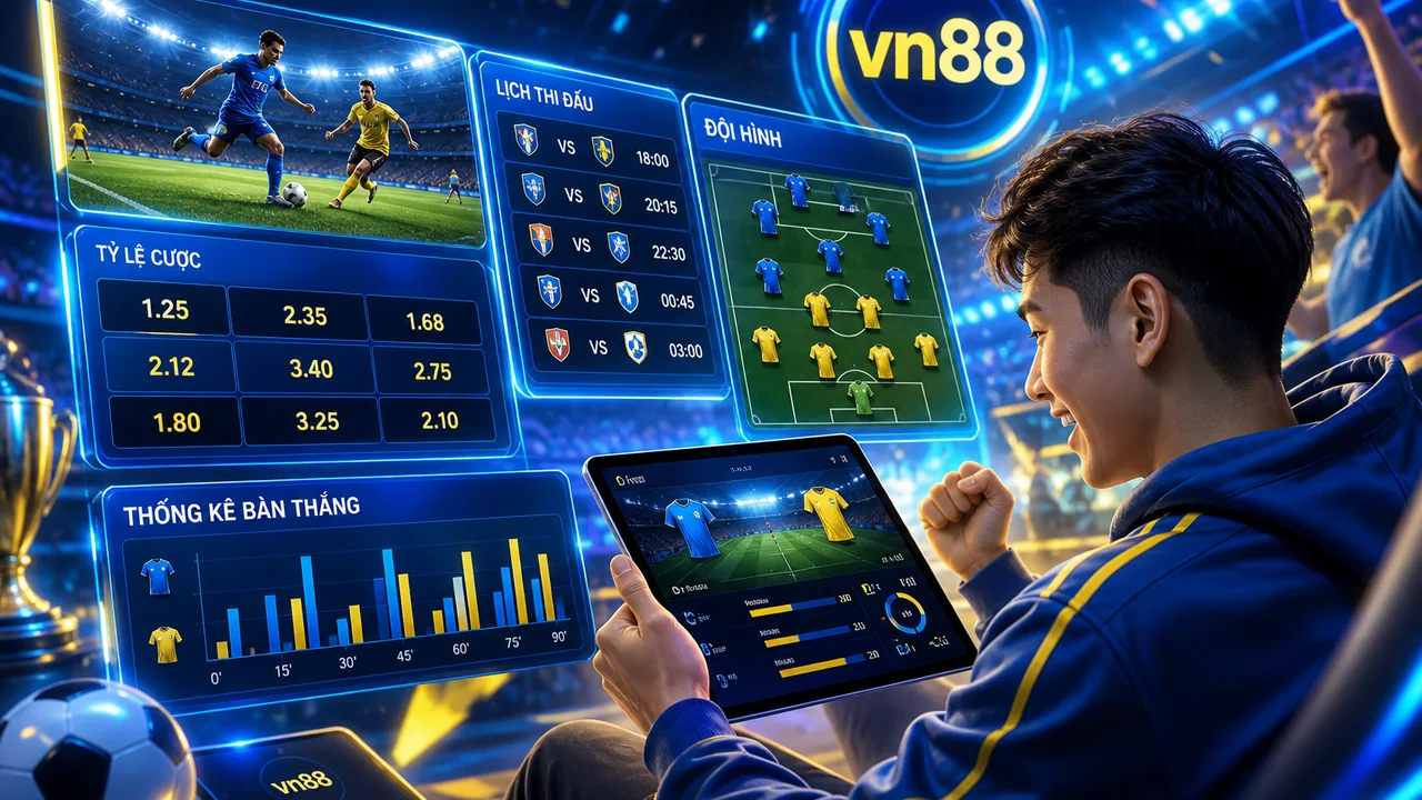 Chọn kèo thể thao dễ hiểu và khám phá trò chơi vn88 phù hợp