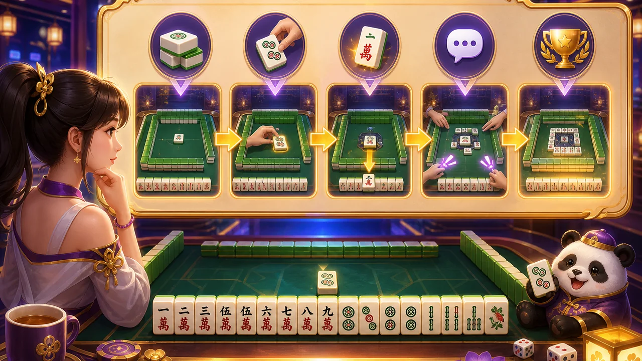 Đọc một vòng Mahjong theo từng trạng thái: vn88 dành cho người mới học